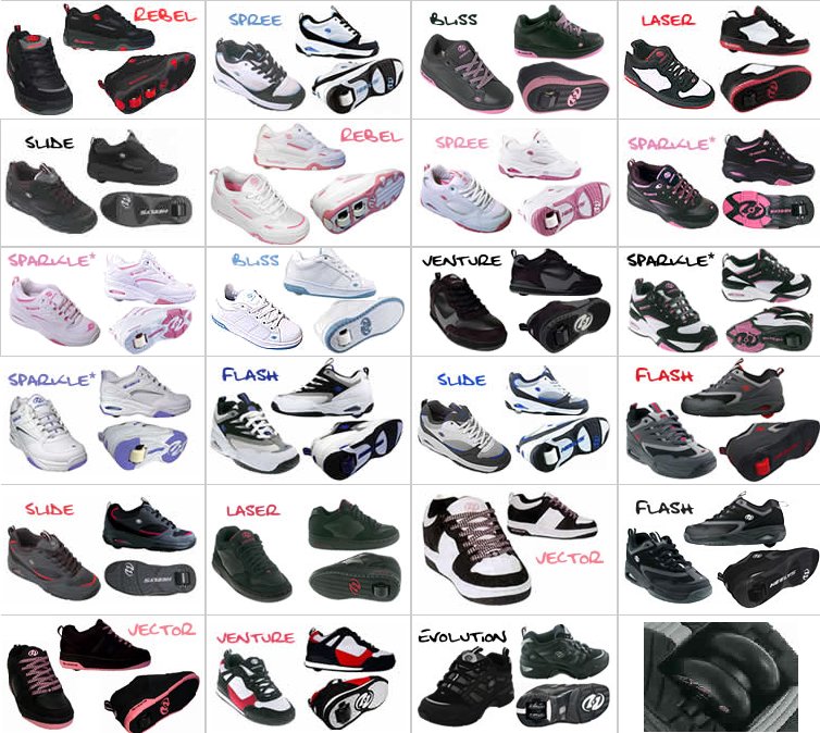 heelys range